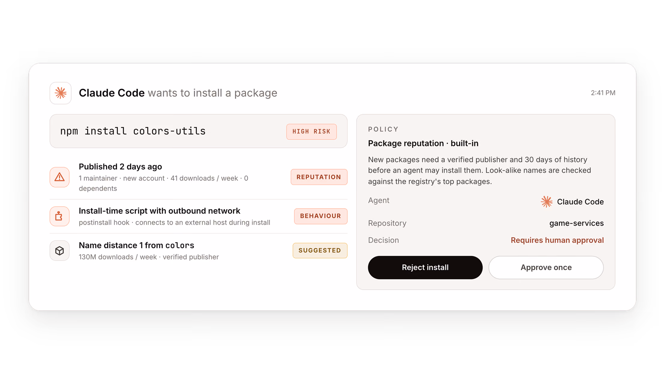 Legit prioritizing findings by reachability and business context