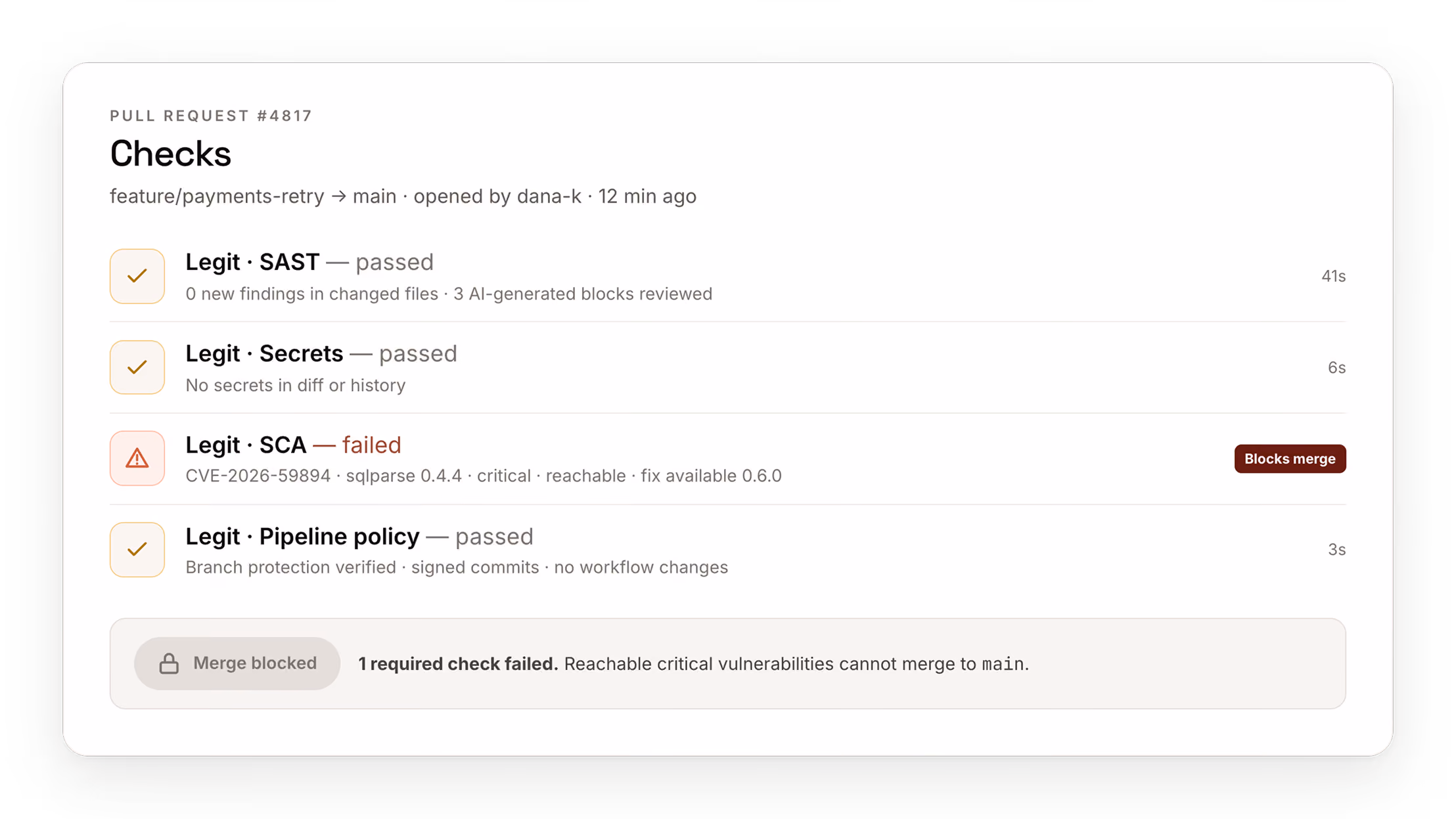 Legit agents remediating vulnerabilities with reviewed pull requests