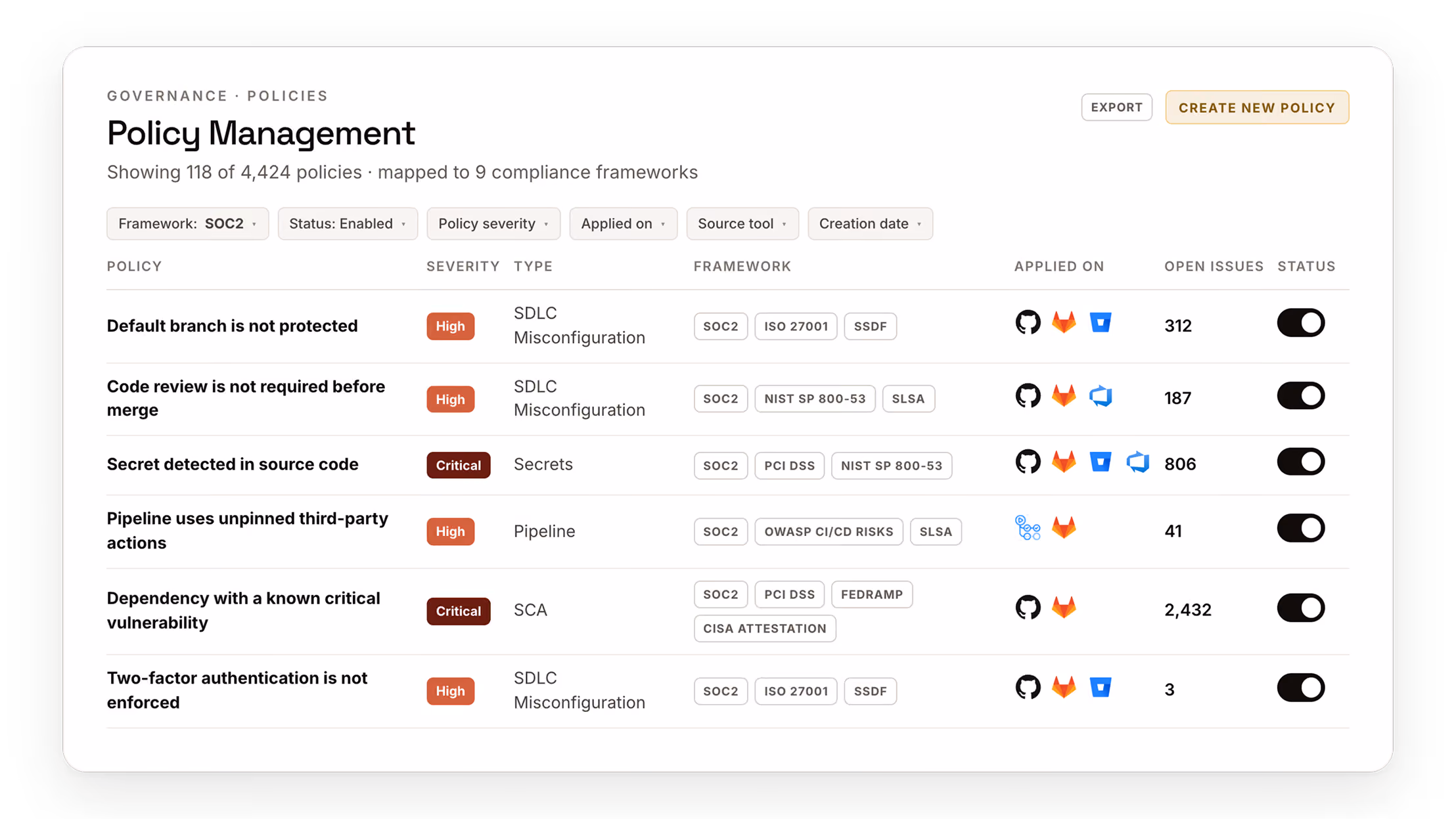 Legit prioritizing findings by reachability and business context