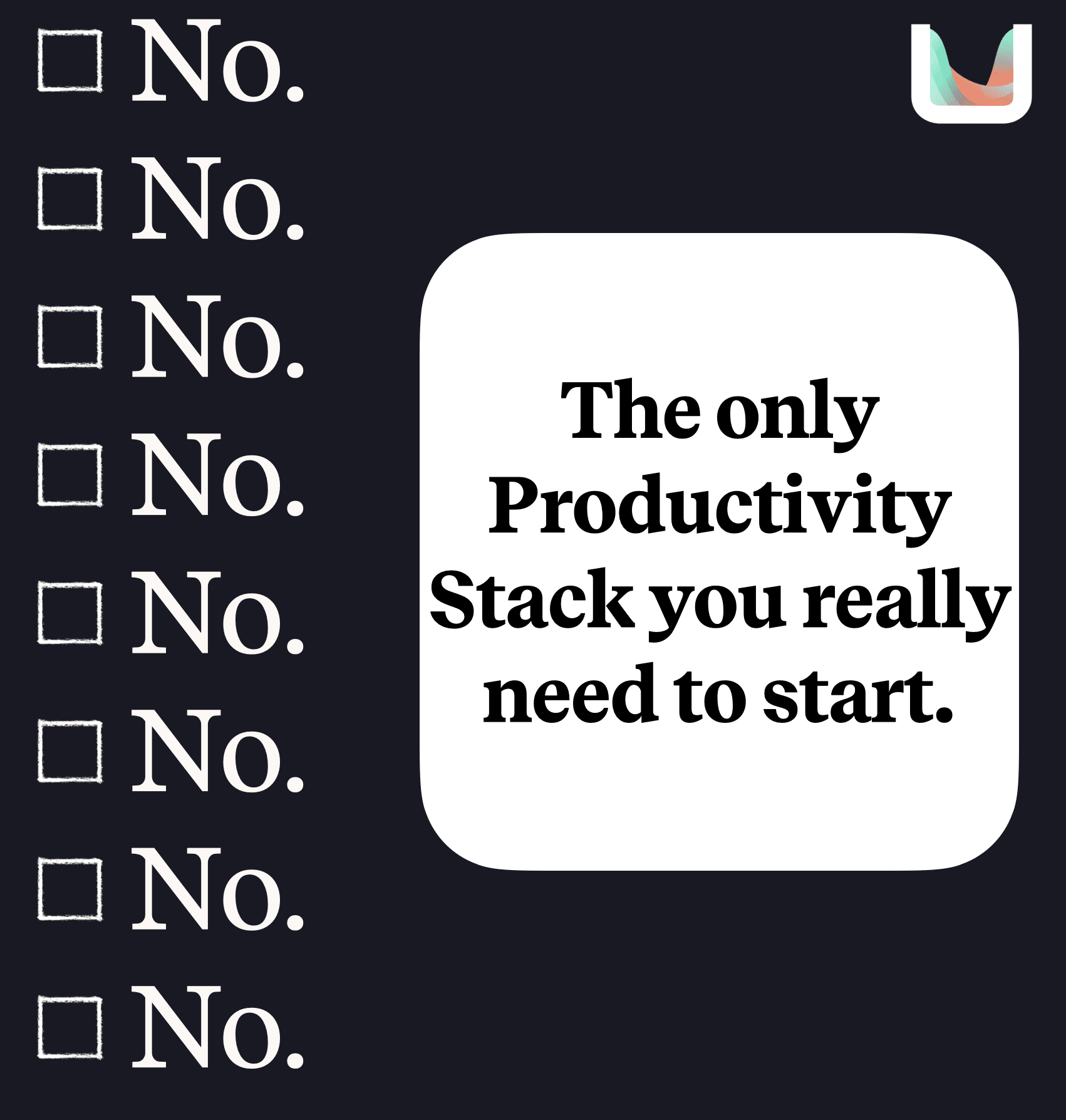 Stacking No.