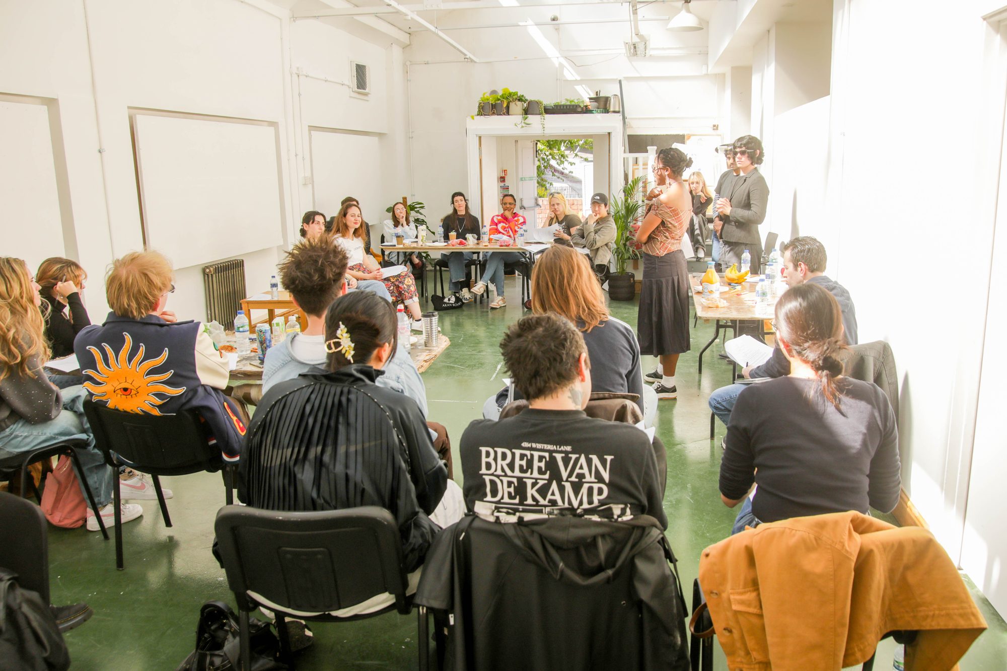 A workshop at Eastway Baths