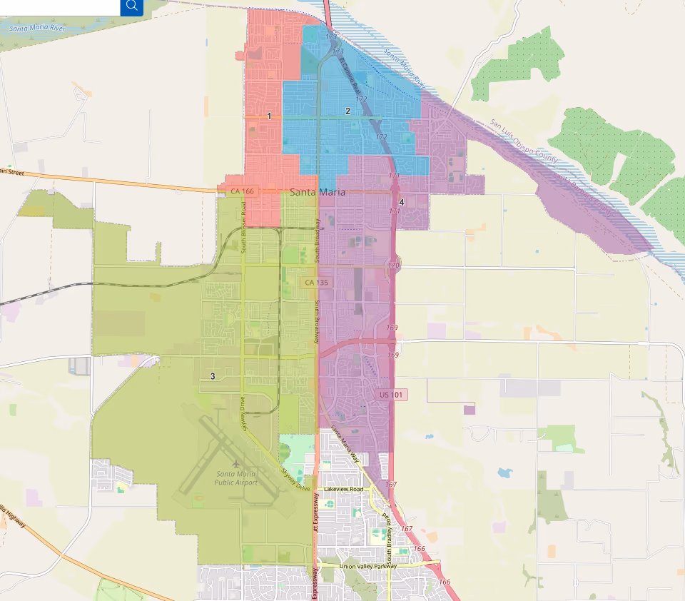 Image of Interactive Map of Santa Maria