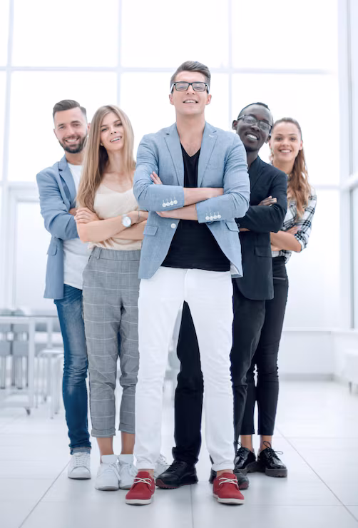Business team in office
