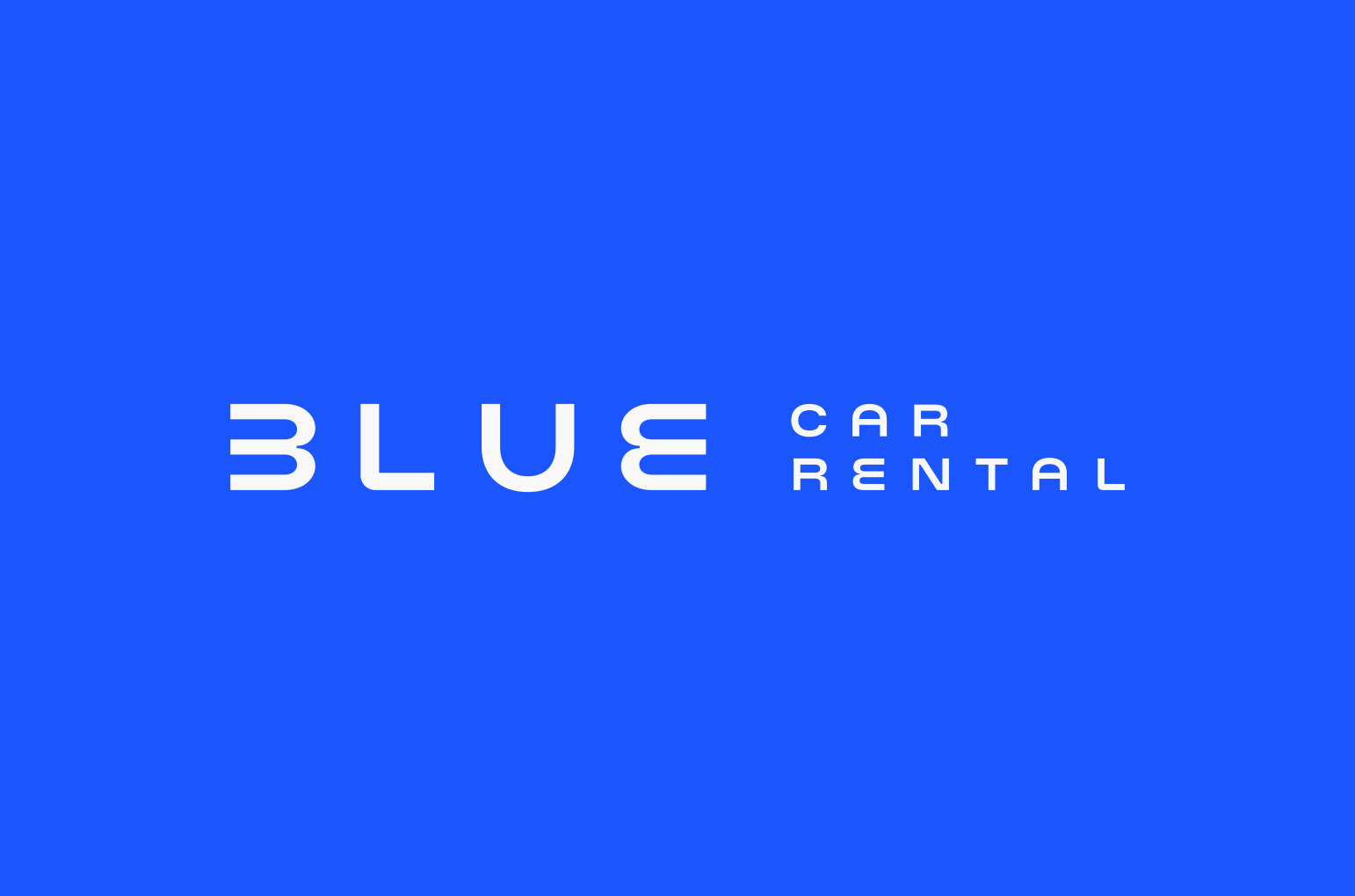 Blue Car Rental merki