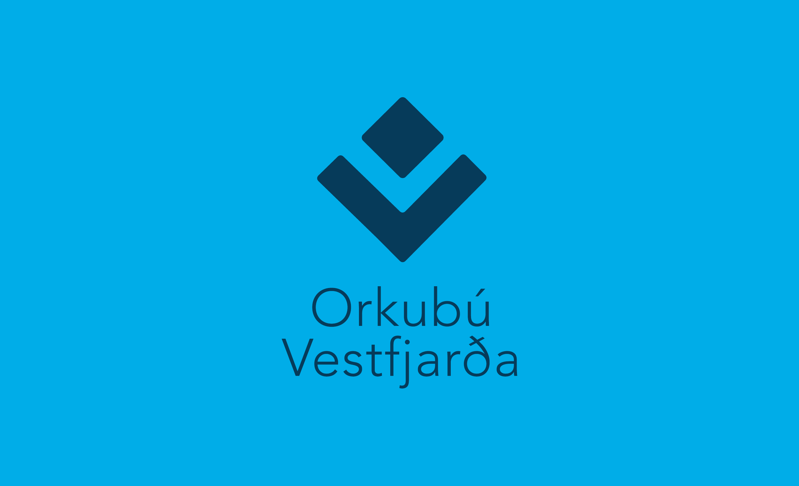 Orkubú Vestfjarða logo