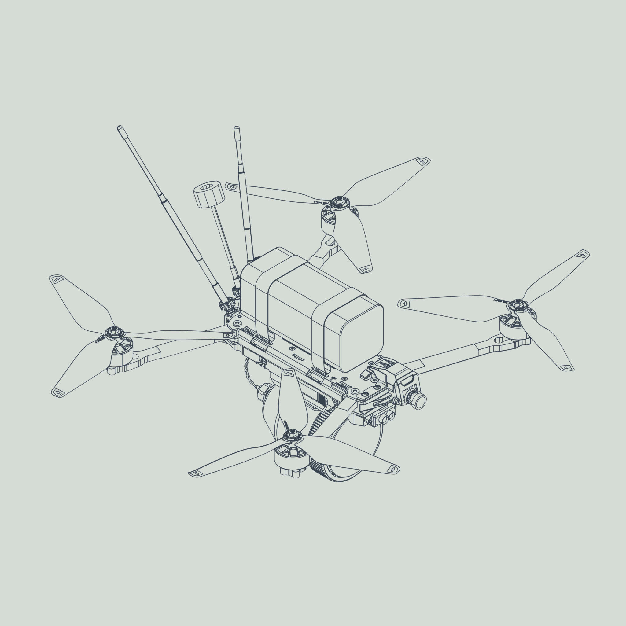 Neros Archer 10" strike drone schema.