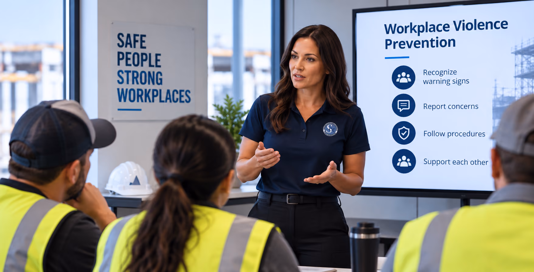 Workplace violence prevention training