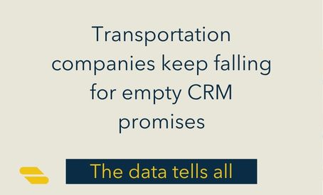 Illustration representing a transportation company's CRM data layer