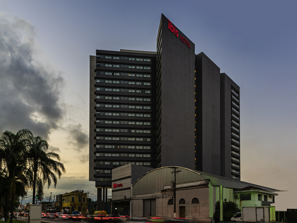 Fachada do hotel