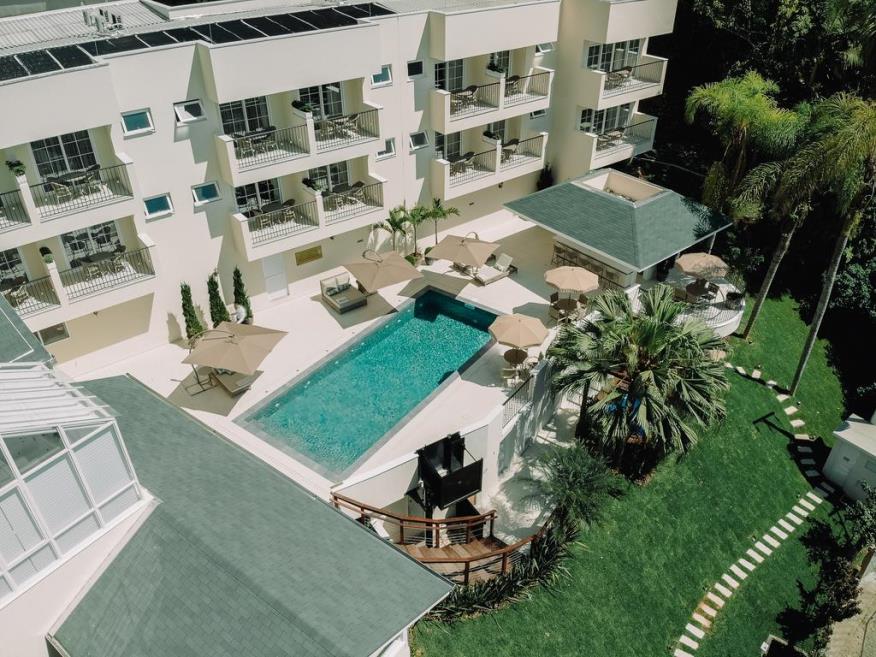 Fachada do hotel