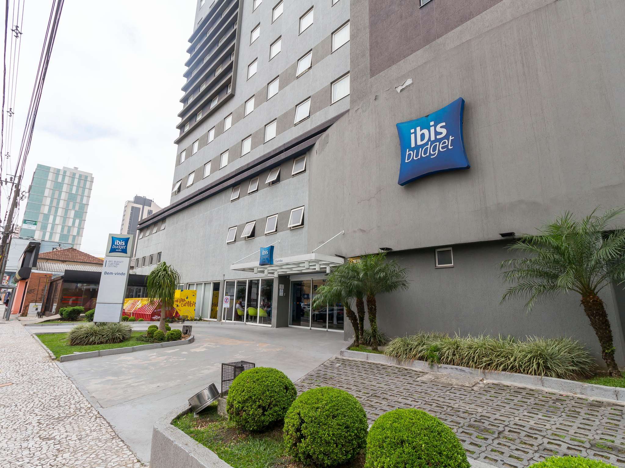 Fachada do hotel