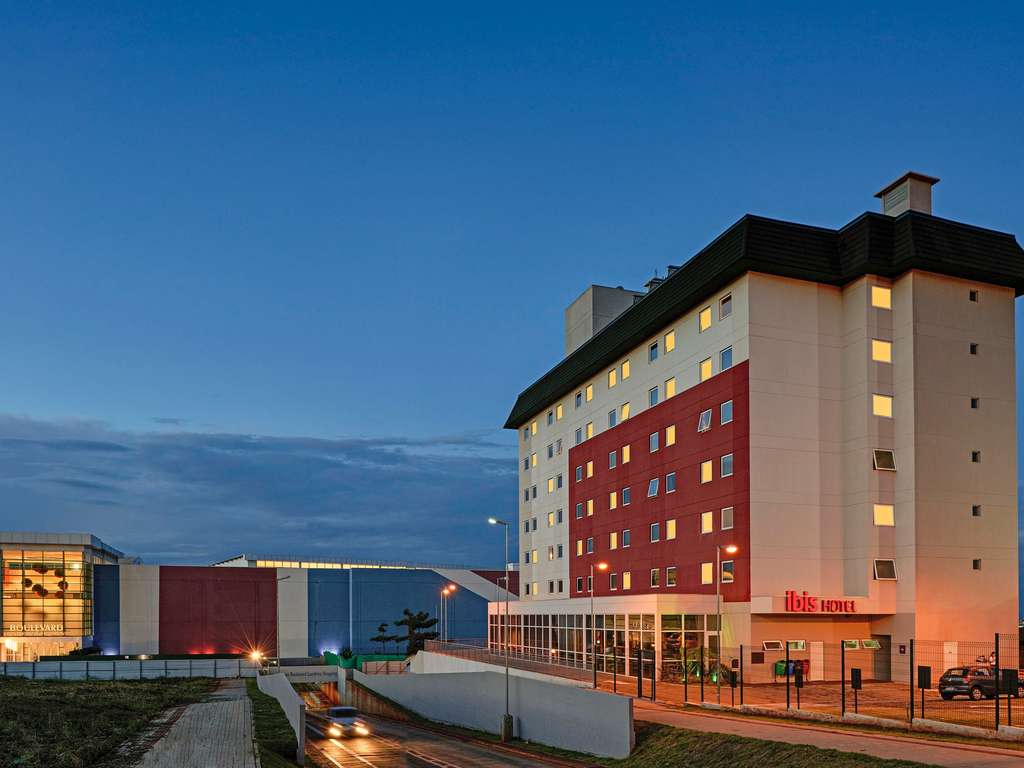 Fachada do hotel