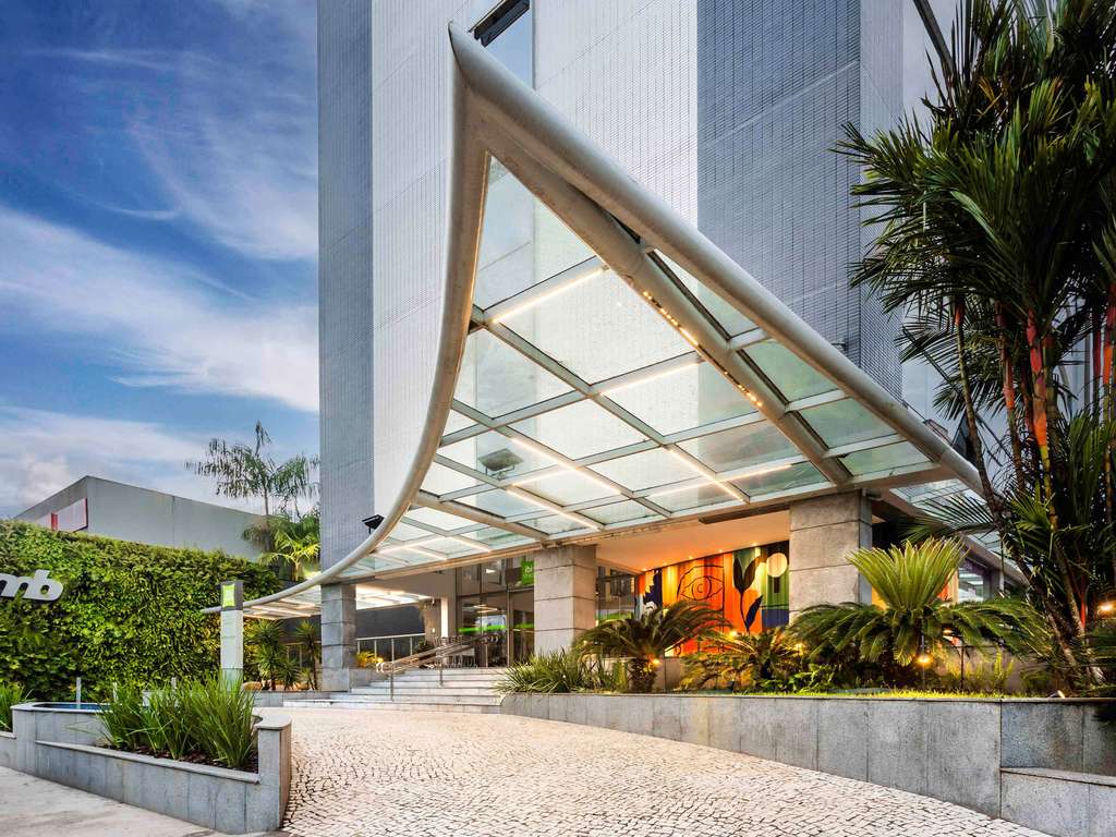 Fachada do hotel