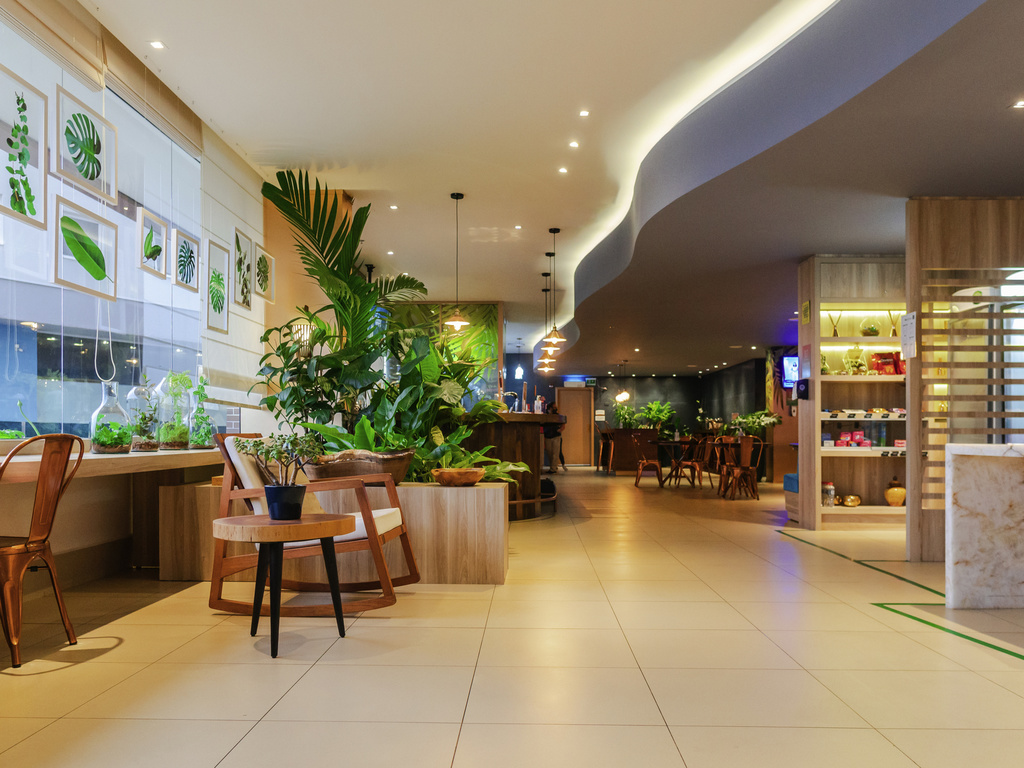 Fachada do hotel