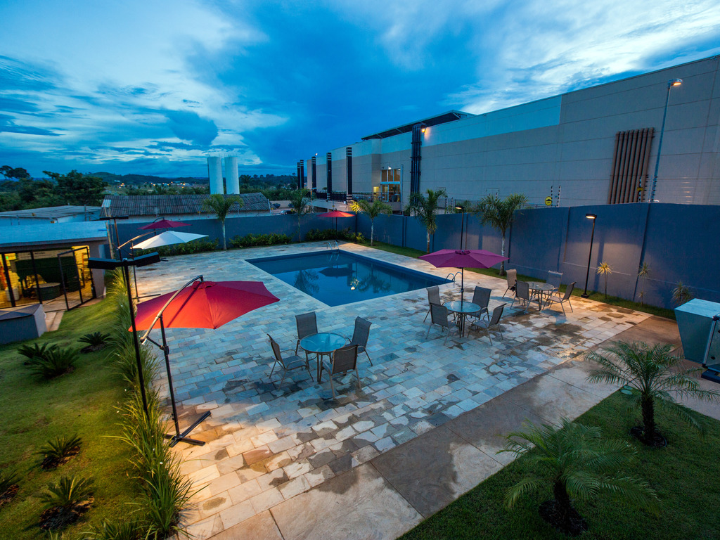 Fachada do hotel