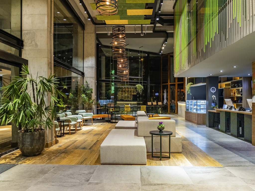Fachada do hotel