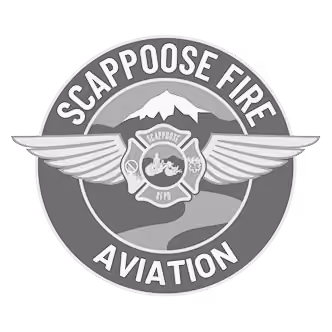 Scappoose Fire Aviation badge logo