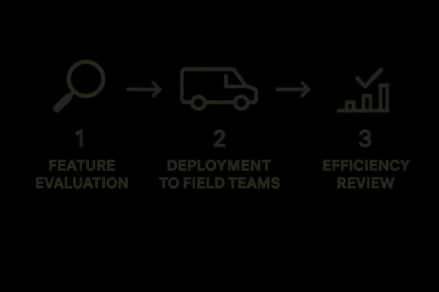 Infographic about field service reports