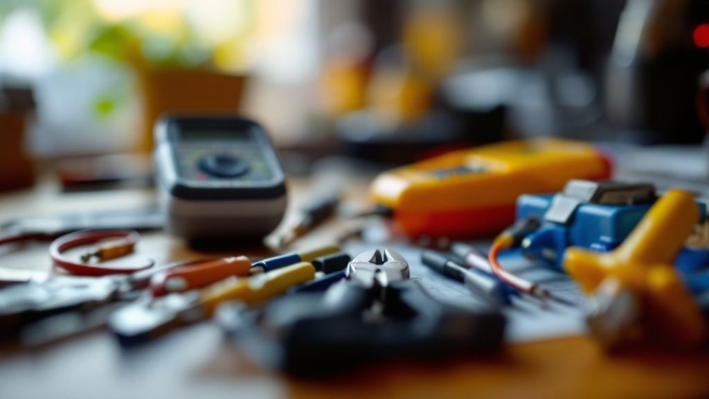 Image of electricians working
