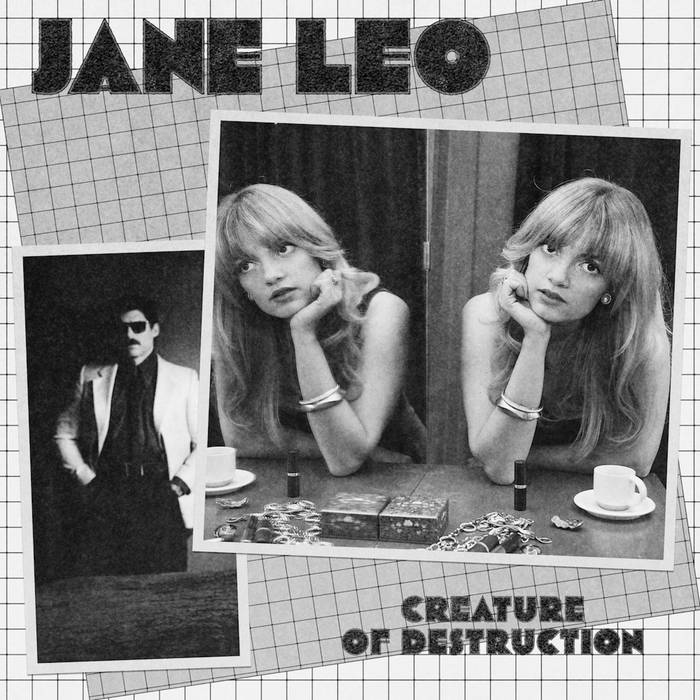Creature of Destruction by Jane Leo — album cover, vinyl pressed at Gold Rush Vinyl in Austin, Texas