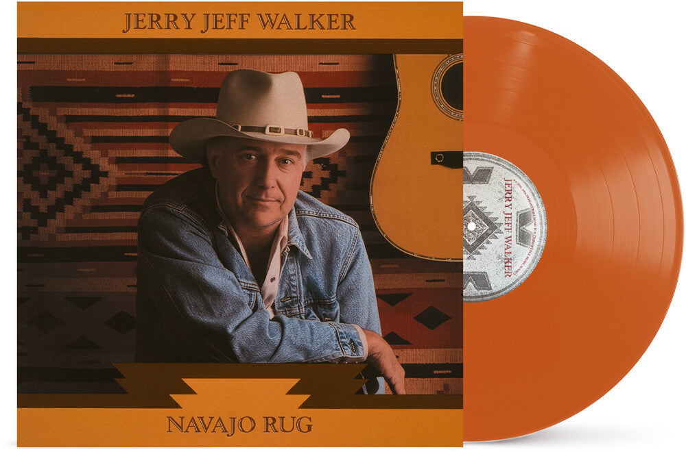 Navajo Rug (35th Anniversary) by Jerry Jeff Walker — album cover, vinyl pressed at Gold Rush Vinyl in Austin, Texas