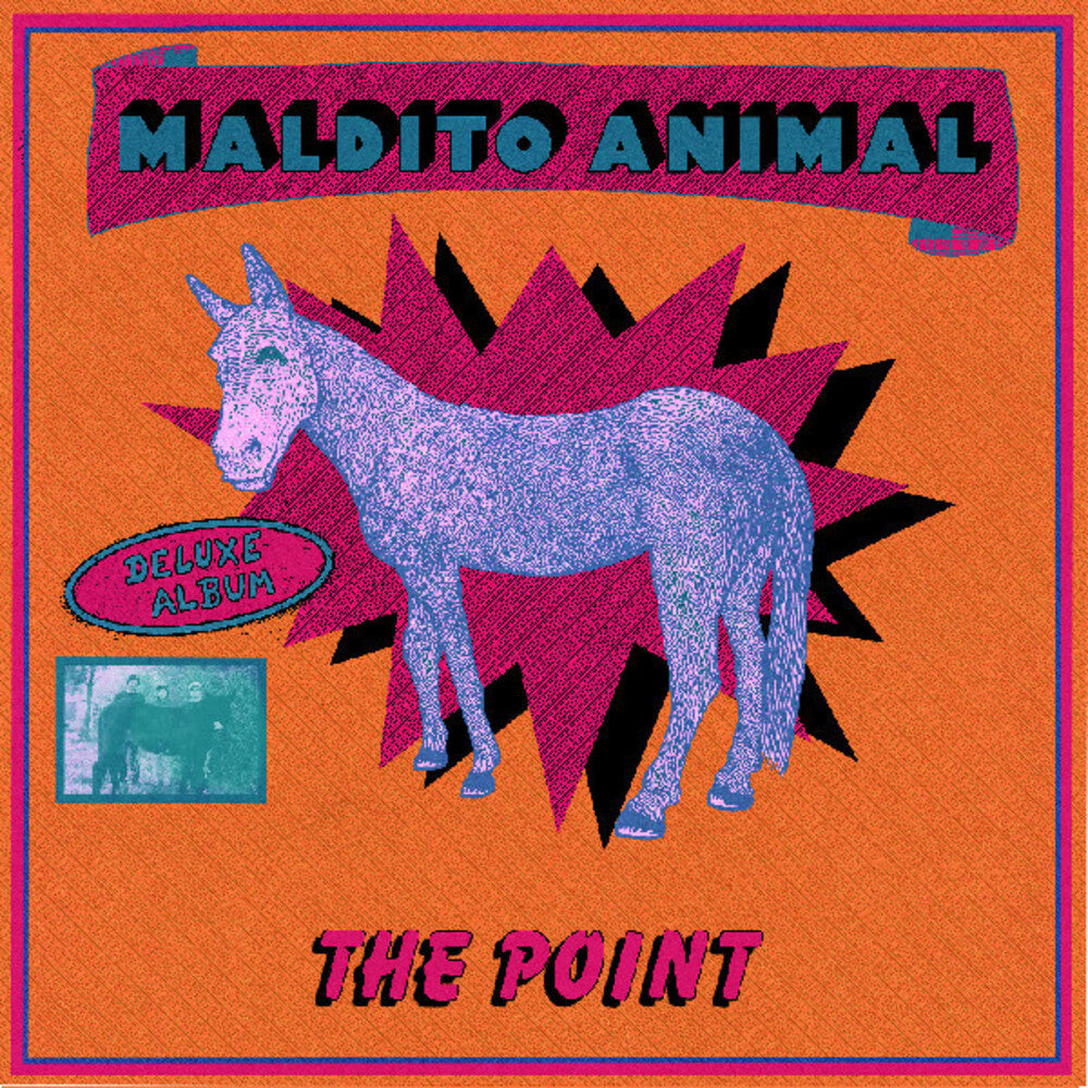 Maldito Animal by The Point — album cover, vinyl pressed at Gold Rush Vinyl in Austin, Texas