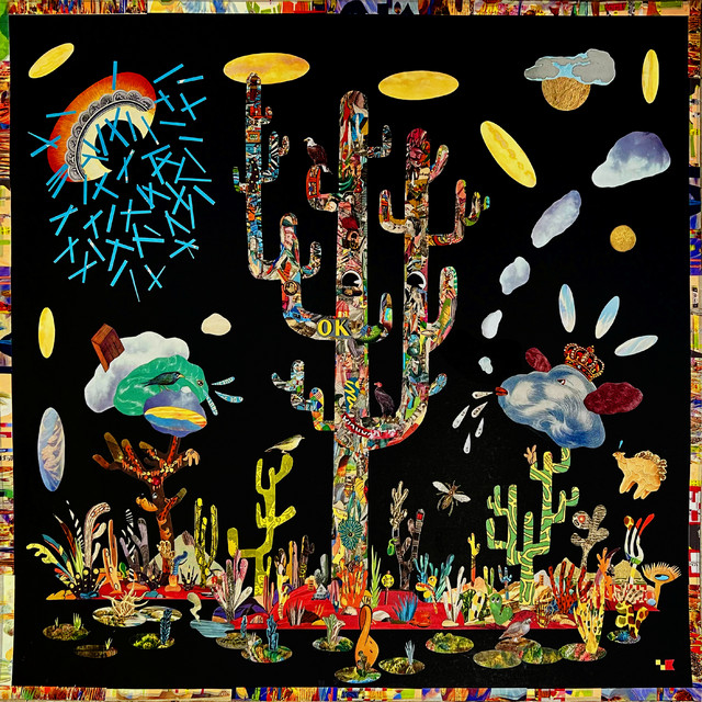 Spiritual Stripmall by Heavy Meddo — album cover, vinyl pressed at Gold Rush Vinyl in Austin, Texas