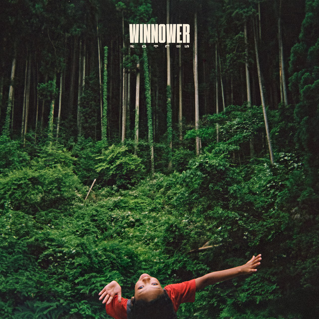 Winnower by Hikes — album cover, vinyl pressed at Gold Rush Vinyl in Austin, Texas