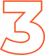 Steps Number Icon Three