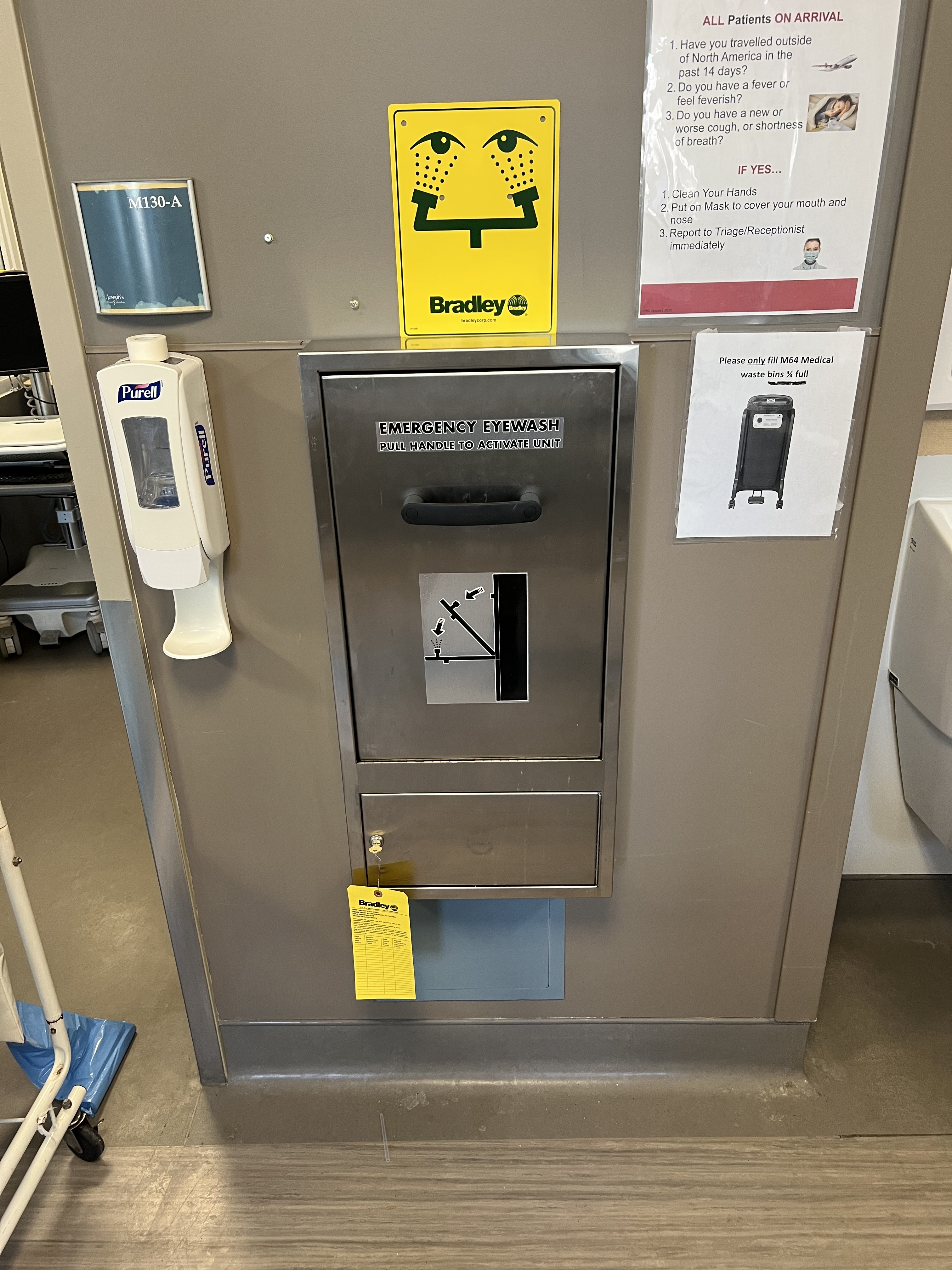 St. Joseph's Healthcare Hamilton – Dialysis Eyewash Station Upgrades