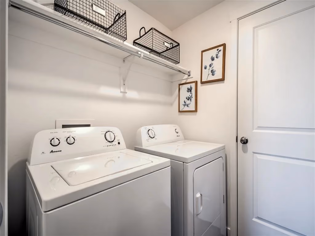 Washer and dryer