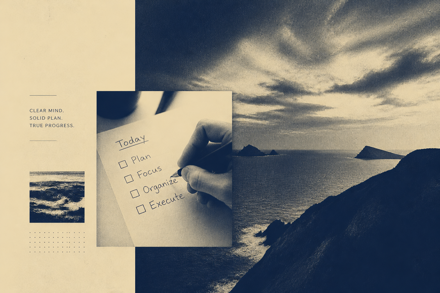 Tax checklist and sorted documents