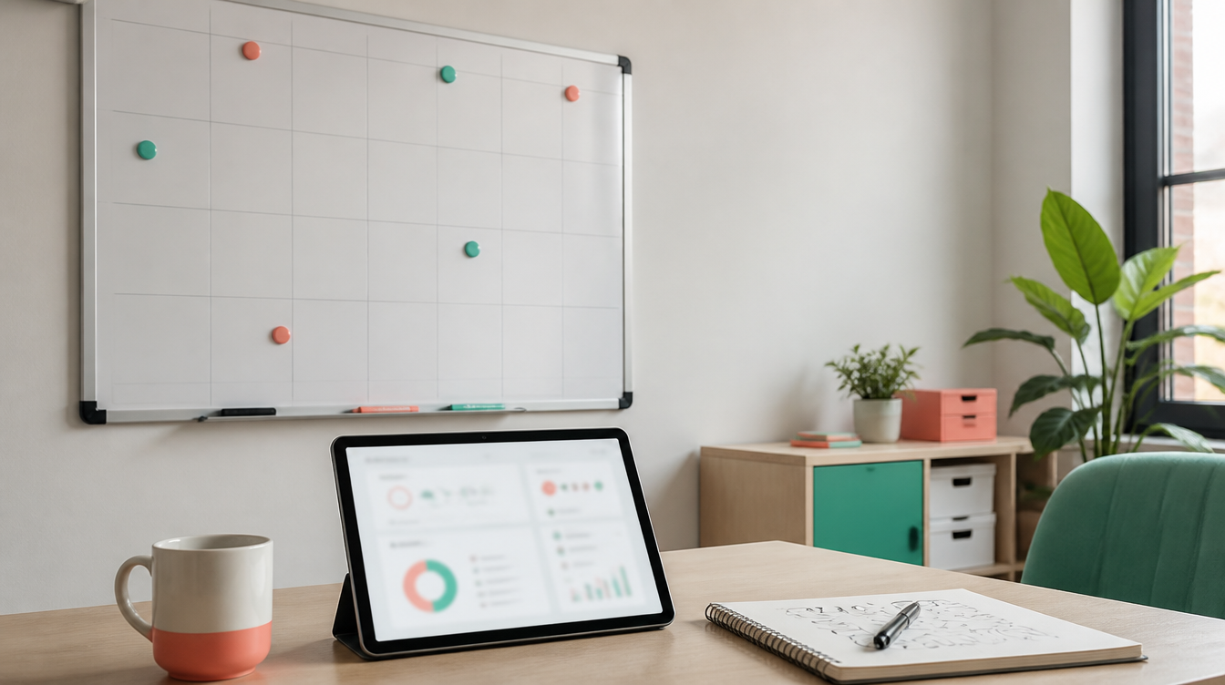 Inside the ClickScope Digital office in Cambridge