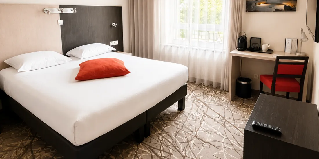 Chambre Premium au style contemporain dans l'aile récente de l'Hôtel d'Alsace