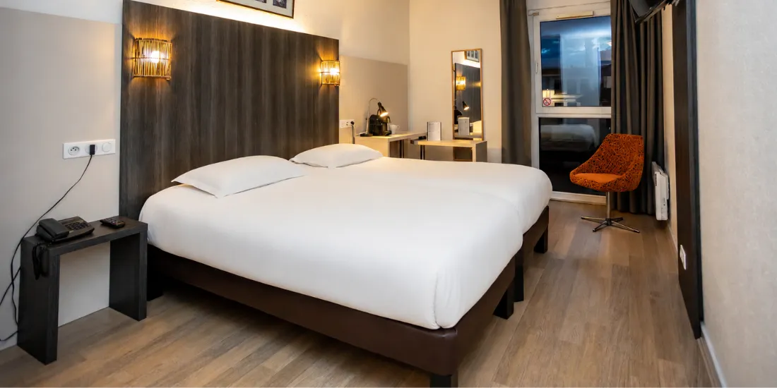 Vue d'ensemble de la Chambre Confort de 20 m² à Illkirch, près de Strasbourg
