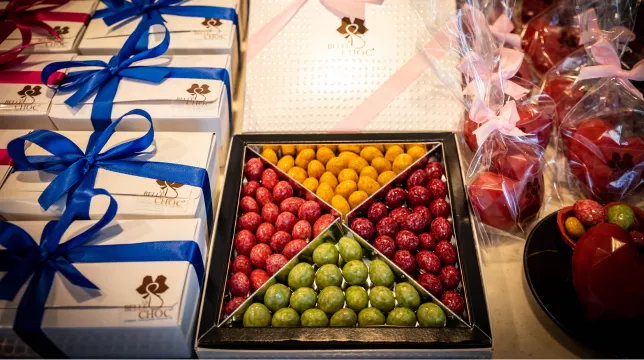 Chocolats et coffrets gourmands à offrir chez La Belle Choc' à Illkirch