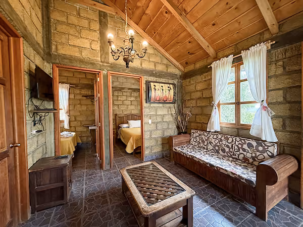 Interior de Cabaña 1