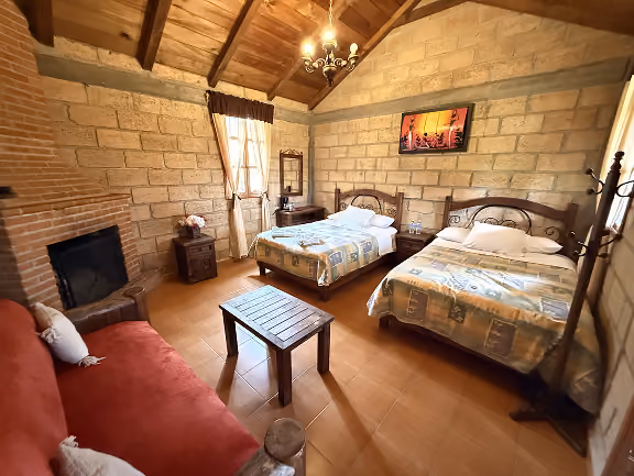 Interior de Cabaña 4