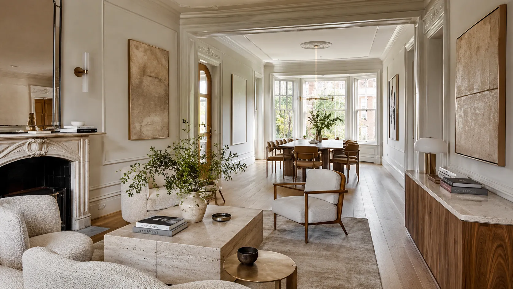 Westmount Residence renovated living space