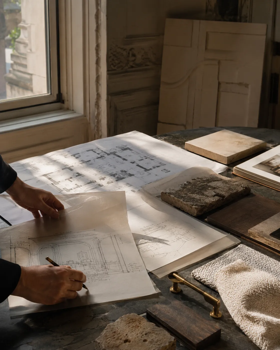 West & Co. studio materials and design process