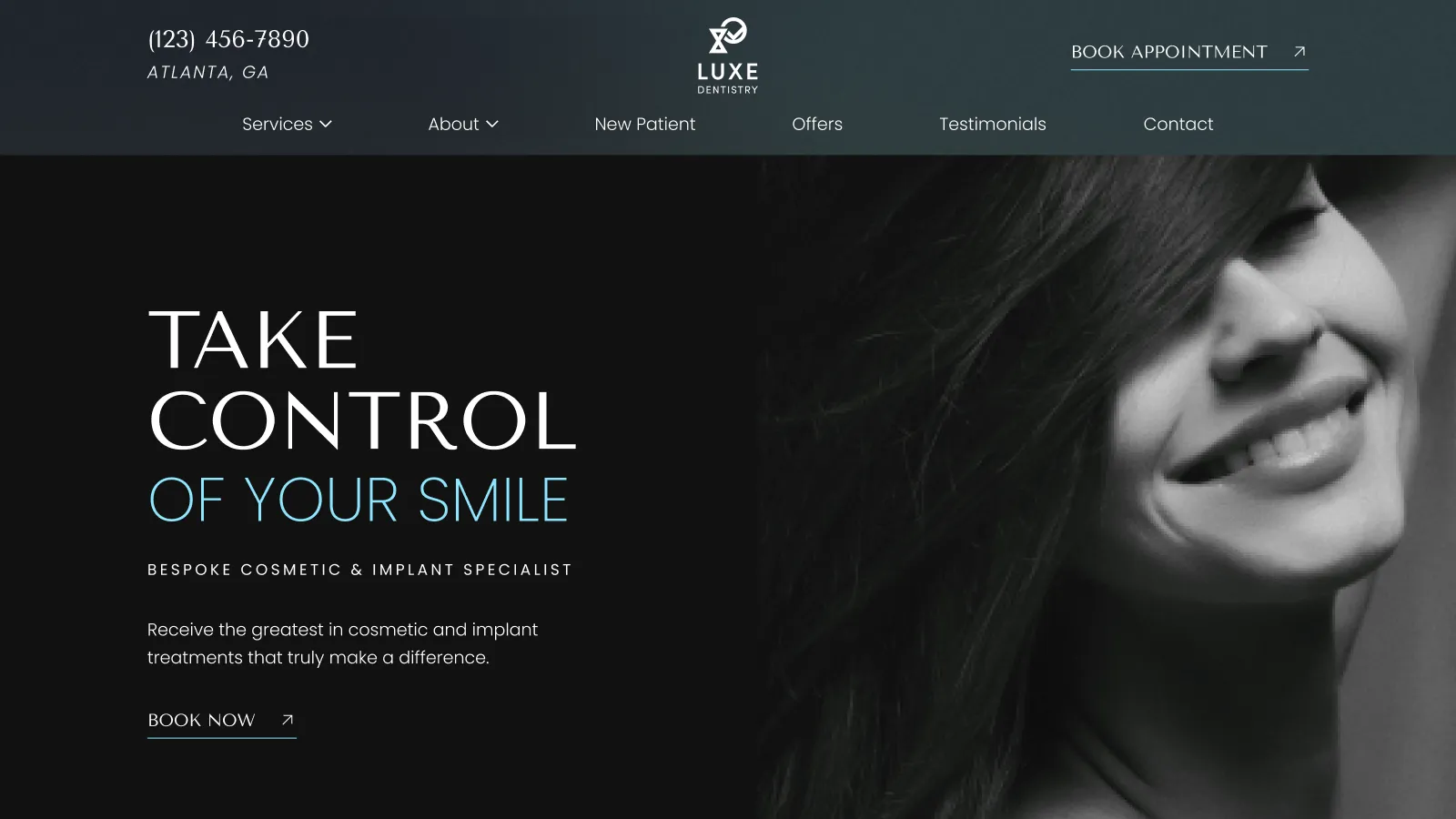 Luxe website theme