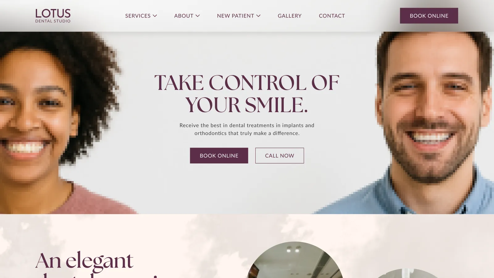 Lotus website theme