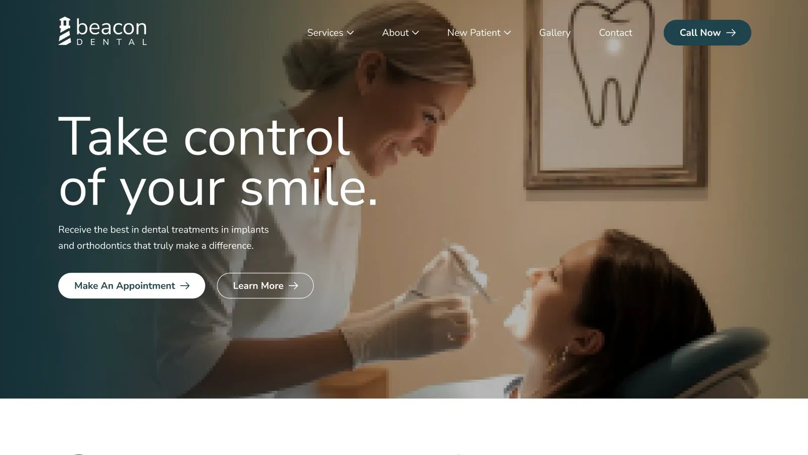 Beacon website theme