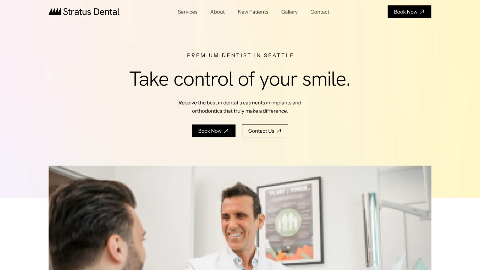 Stratus website theme