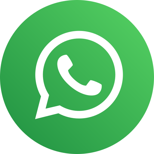 Icono verde de WhatsApp con un símbolo de teléfono en el centro.