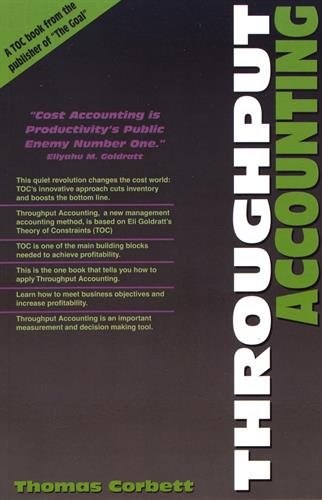 Cover of Throughput Accounting by Thomas Corbett
