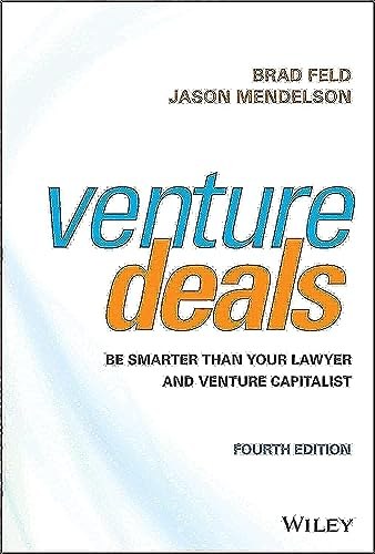 Cover of Venture Deals by Brad Feld; Jason Mendelson