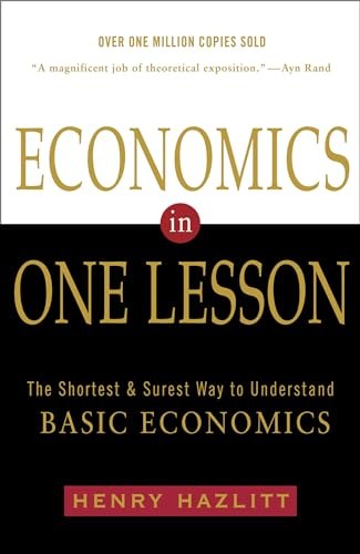 Cover of Economics in One Lesson by Henry Hazlitt