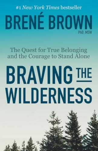 Cover of Braving the Wilderness by Brené Brown