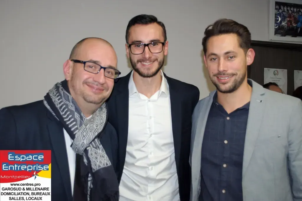 Afterwork Pitch Elevator Club LR décembre 2015 à Montpellier : photo de groupe des participants